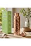 ® Pure Premium Copper Hammered Water Bottle 950ml | Handcrafted Hammered Finish - 3