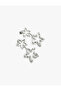 Stone Detailed Star Figured Geometric Dangle Earrings - 2