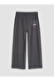 Gray Minnie Mouse Printed Girls' Sweatpants - 2