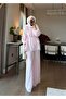 Anna Striped Double Set Pink - 6