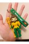 Aquaman Figure Keychain Bag Car Ornament - 2