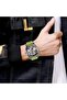 Men’s Engraved Skeleton Automatic Mechanical Watch – Premium Leather Strap - 5