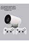 4K Wifi 6 Projector – Supports 10,000+ Games, Wireless Connectivity, and Multiple Input Ports New - 3