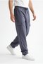 Men's Smoked Parachute Fabric Baggy Trousers with Commando Pockets, Wide Legs, Comfortable Fit - 8