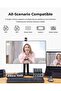 Tiny 3 Lite with Tripod, PTZ 4K Webcam 1080P@120fps HDR, PC Camera with AI Tracking, Tri-Mic Array, Voice Locator, Gesture Control, Voice Control, PDAF Autofocus, Ideal for Gaming or Streaming - 2