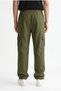 Men's Khaki Parachute Fabric Baggy Trousers with Commando Pockets, Loose Fit, Comfortable Fit - 6
