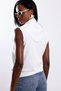 Ecru Scarf Detailed Knitwear Vest 5431 - 6