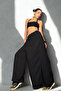 Asymmetric Front-Piece Design Pants - 4