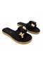 Women's Flower-Patterned Stone-Bow Detail Stylish Daily Slippers - 2