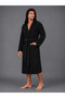 100% Cotton Export Surplus High Weight Hooded Curly Bathrobe - 4