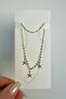 Blue Starfish Figured Double Chain Anklet - 2