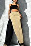 Asymmetric Front-Piece Design Pants - 4