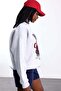 Gray New York Written Sweatshirt 02545 - 5