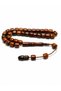 Wrist Length Kuka Prayer Beads Cutting Model 33 Pieces – Natural Brown Daily Use Men's Prayer Beads