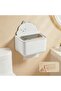 Tissue Box, Modern Particleboard Tissue Box for Home Decor, Rectangular Tissue Box Dispenser, Case Cover - 7