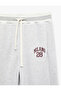 Ruffled Knitwear, Regular Waist, Lace-Up, Pocketed, Printed, Wide-Leg Sweatpants - 7