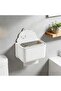 Tissue Box, Modern Particleboard Tissue Box for Home Decor, Rectangular Tissue Box Dispenser, Case Cover