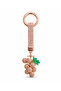 Bag Charm and Keychain with Stone Grape Figure – Rose Gold - 3