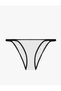 Contrast Piping Regular Waist Bikini Bottom