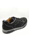 217111 6Pr Black Nubuck Leather Men's Outdoor Shoes - 3