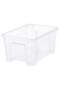 Storage Box, Transparent, 28x19x14 cm / 5 L