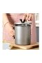 Oil Pot Filter Container Used Cooking Oil Grease Strainer Container Kitchen Deep Fat Filter Pot Metal Large Frying Oil Filter & Storage Can - 3