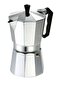 Aluminum Espresso Coffee Maker Pot 2-Cup Silver/Black