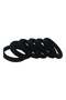 50-Pack Black Girl Elastic Hair Ties - Stylish Ponytail Bracelet Set with Durable Rubber String for Trendy Hairstyles