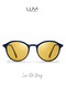 Luvi Elio Navy Uv400 Sunglasses – Choose Your Favorite Lens