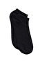 4PCS Socks For Women Black ankle no show casual soft cotton - 2