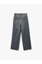 Comfortable Fit Washable Long Straight Leg Cotton Jeans - Baggy Jeans - 5