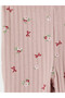Pink Floral Baby Girl T-Shirt and Leggings - 8