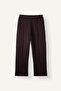 Relax Fit Elastic Waistband Front Stitched Straight Leg Sweatpants I2242Ax26Au