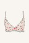 Cherry Embroidered Wavy Edge Brode Unlined Bra H8207Ax26Hs - 8