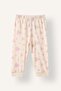 100% Cotton Animal Figured and Heart Patterned Long Sleeve Top and Elastic Leg Bottom 2-Piece Pajama Set for Baby Girl - 6