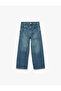 Cotton Mom Fit Denim Trousers - 4
