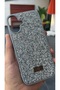 iPhone 17 Compatible - Shiny with a Stone-Embellished Look (Velvet Inside) Soft Phone Case with Soft Sides