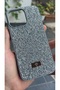iPhone 16 Pro Compatible - Shiny with a Stone-Embellished Look (Velvet Inside) Soft Phone Case with Soft Sides