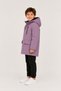 Boy's Lilac, Hooded, Fur-Lined, Long Parka, Water Repellent - Windproof, Winter Coat-Parka - 4