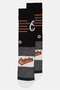 x NBA Men Graphic Print Crew Sock, Multicolor