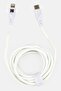 20W Type-C To Lightning Cable USBC-5915, White - 4