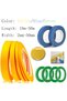 Yellow 3mm 18M 1 roll No Mark Residue Masking Tape Yellow, Hand Tearable Textured Paper, 2-50mm Widt