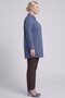 Bead Detailed Cotton Tunic Indigo - 5