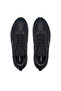 Men's Knitted and Suede Detailed Round Toe Eagle Logo Navy Blue Sneaker - 4