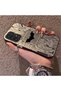 Samsung Galaxy A33 Compatible Hard Acrylic Back Silicone Edge Lens Protection Batman Case - 3