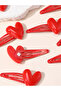 Set of 10 - Heart Hair Clip - 6