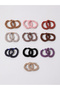 Set of 20 - Textured Hair Ties