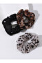 Set of 3 - Printed Hair Scrunchies