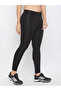 Black Solid Performance Leggings - 5