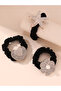 Set of 3 - Embellished Hair Ties - 2
